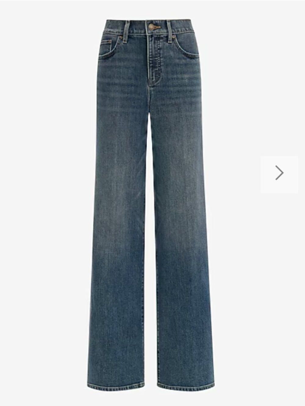 Express High Waisted Wide Leg Jeans - Size 8